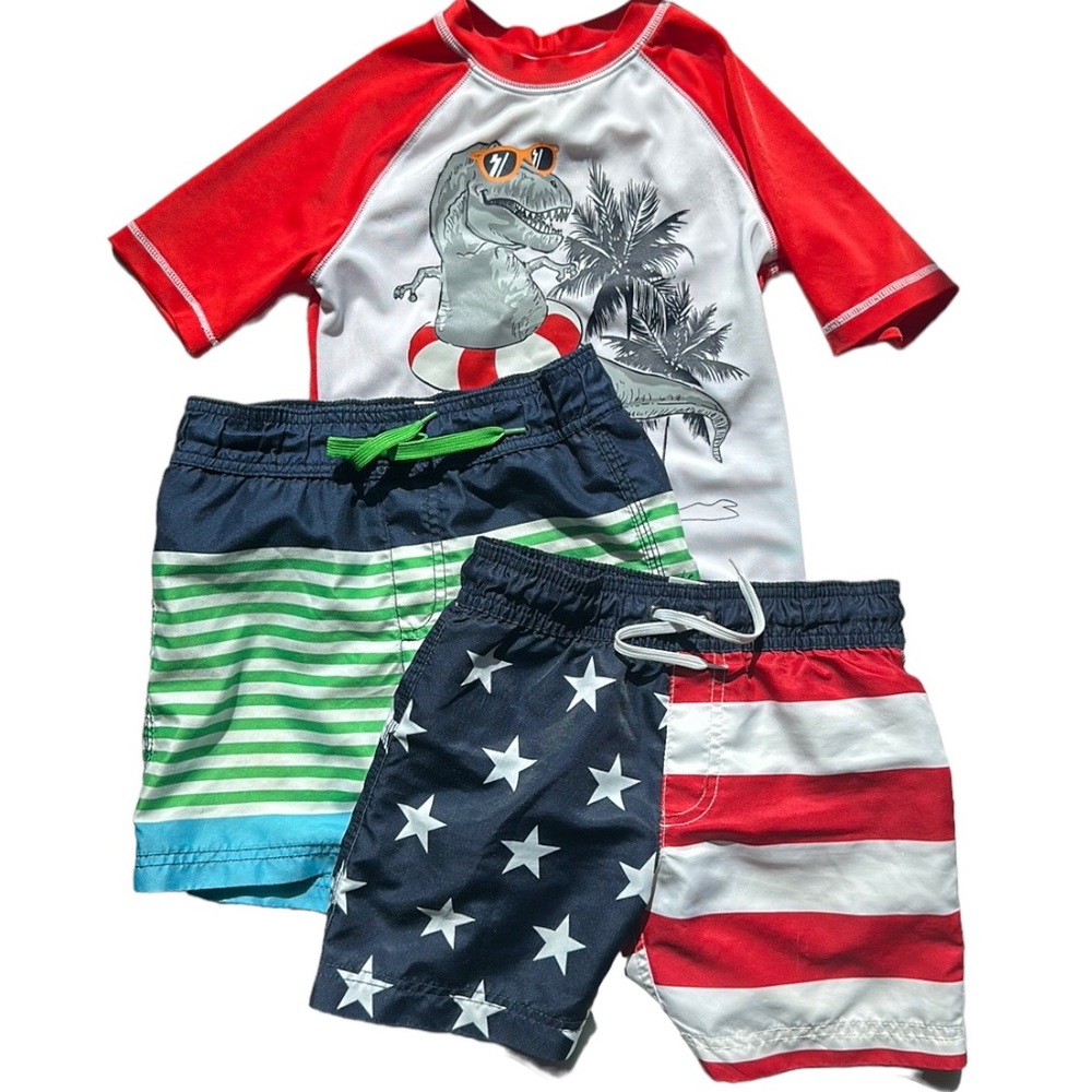 Bundle Gymboree boys swim size 5t